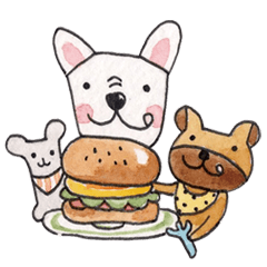 [LINEスタンプ] French Bulldog - Vite