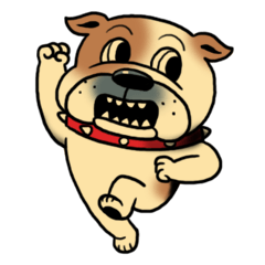 [LINEスタンプ] Mr.Bulldogの画像（メイン）