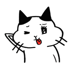 [LINEスタンプ] ねこぬー