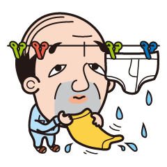 [LINEスタンプ] うちのおとん。