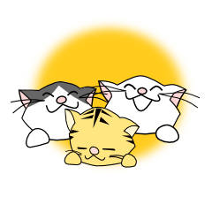 [LINEスタンプ] 働くニホンネコ