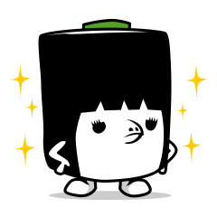 [LINEスタンプ] おかっぱマキコ