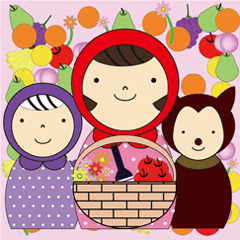 [LINEスタンプ] Lovely Characters of a fairy tale