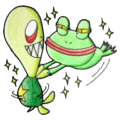 [LINEスタンプ] Turtle from the stars