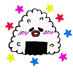 [LINEスタンプ] おむすびむす子