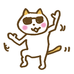 [LINEスタンプ] ねこっこ2