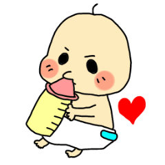 [LINEスタンプ] れっつ赤ちゃん！