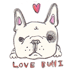 [LINEスタンプ] LOVE BUHI