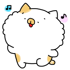 [LINEスタンプ] もふねこ