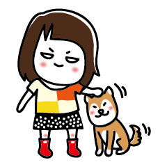 [LINEスタンプ] Lady Cha Cha