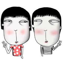 [LINEスタンプ] Linley ＆ Dottie