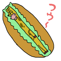 [LINEスタンプ] トムとジャックの楽しい食事