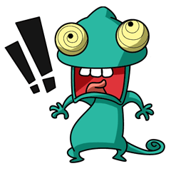 [LINEスタンプ] Chamelo the Chameleon