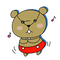 [LINEスタンプ] Kumako＆Kyumakoの画像（メイン）