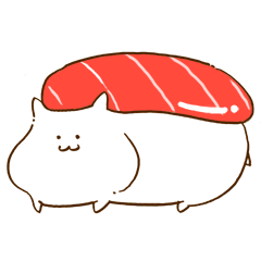 [LINEスタンプ] ハム寿司 トロさん