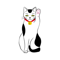 [LINEスタンプ] 江戸猫