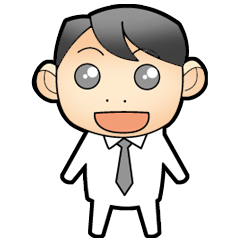 [LINEスタンプ] 下からくん