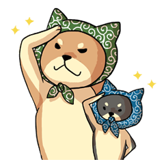 [LINEスタンプ] 柴犬の日常