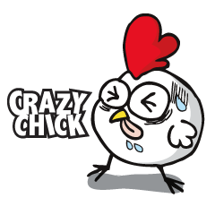 [LINEスタンプ] Crazy Chick