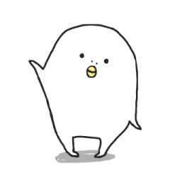 [LINEスタンプ] 鳥のような何か