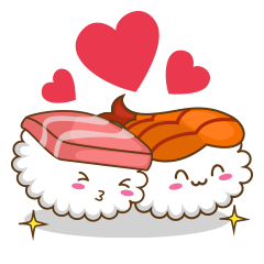 [LINEスタンプ] おいしそうな日本料理のステッカーの画像（メイン）