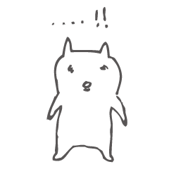 [LINEスタンプ] ひっそりちゃん