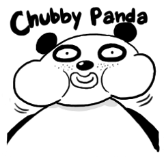 [LINEスタンプ] Chubby Chubby Panda