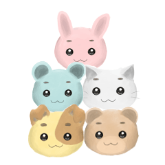 [LINEスタンプ] Mochi Pets