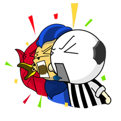 [LINEスタンプ] The Soccer Creaturesの画像（メイン）