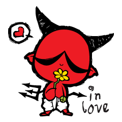 [LINEスタンプ] Kid Devil