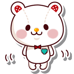 [LINEスタンプ] くまぐるみ