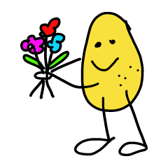 [LINEスタンプ] POTATO ME