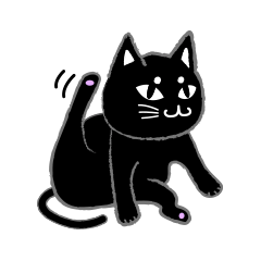 [LINEスタンプ] スキマ猫