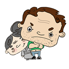 [LINEスタンプ] Mama's boy