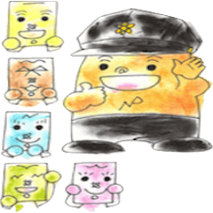 [LINEスタンプ] ネット警備隊ねっぱとくん2