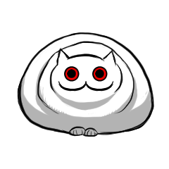 [LINEスタンプ] Meawbin The Creepy Cat