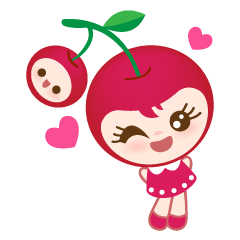 [LINEスタンプ] Cherry Melody