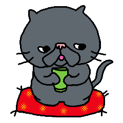 [LINEスタンプ] はなぺちゃにゃんこ