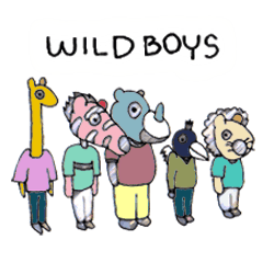 [LINEスタンプ] WILDBOYS