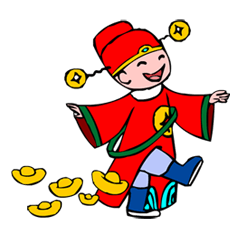 [LINEスタンプ] RICH MAN