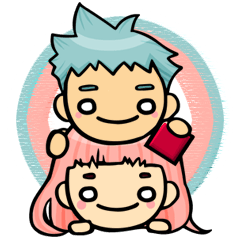 [LINEスタンプ] ミティとティラの日常