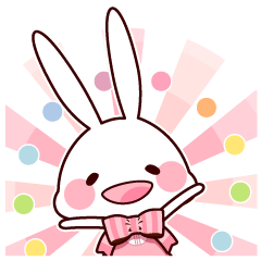 [LINEスタンプ] トマトうさぎ