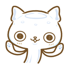 [LINEスタンプ] クラゲねこ