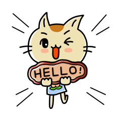 [LINEスタンプ] 猫のニャコモス