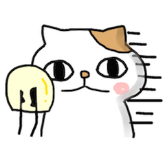 [LINEスタンプ] 理系ねこ