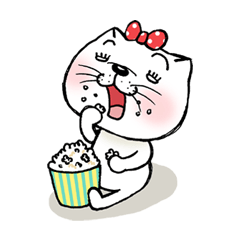 [LINEスタンプ] のび猫