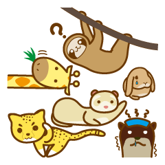 [LINEスタンプ] 実用動物スタンプ