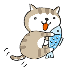 [LINEスタンプ] ねこ飼ってもいい？