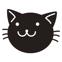 [LINEスタンプ] 黒ねこ 瑠玖羽さん