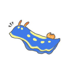 [LINEスタンプ] ウミウシ！